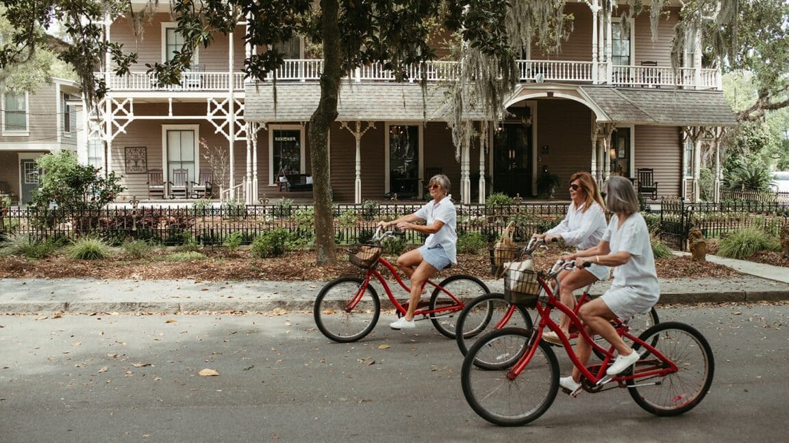 Bikes at the Williams House