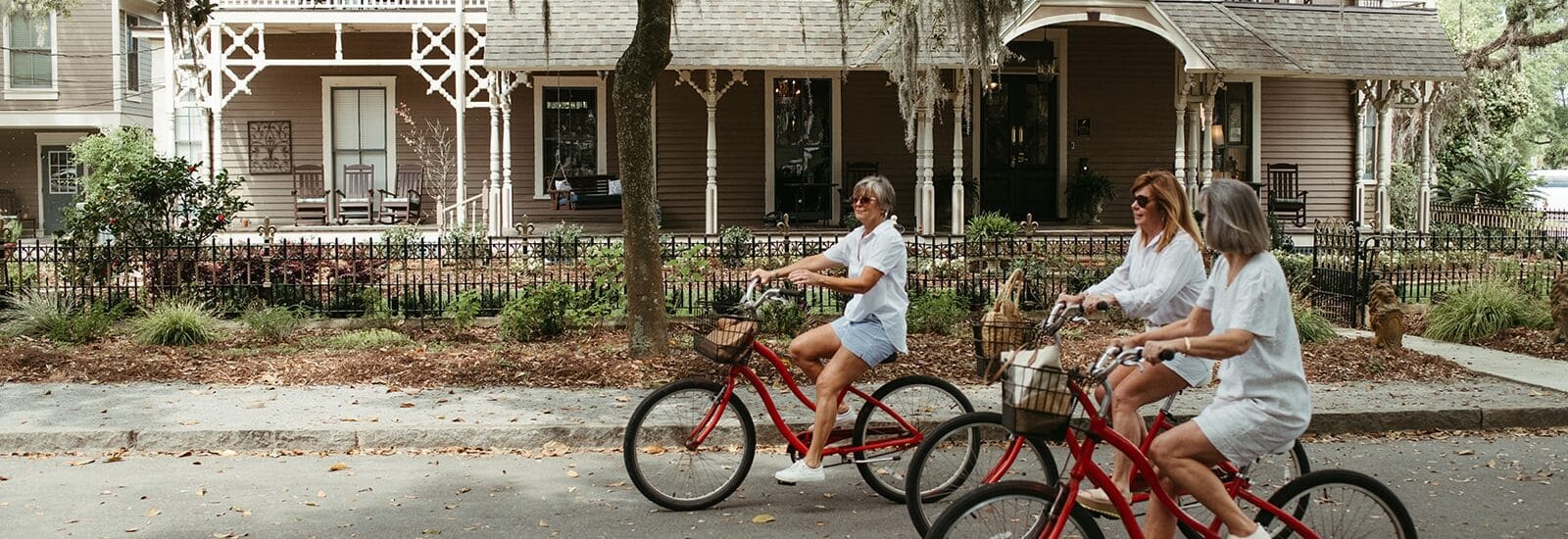 Bikes at the Williams House
