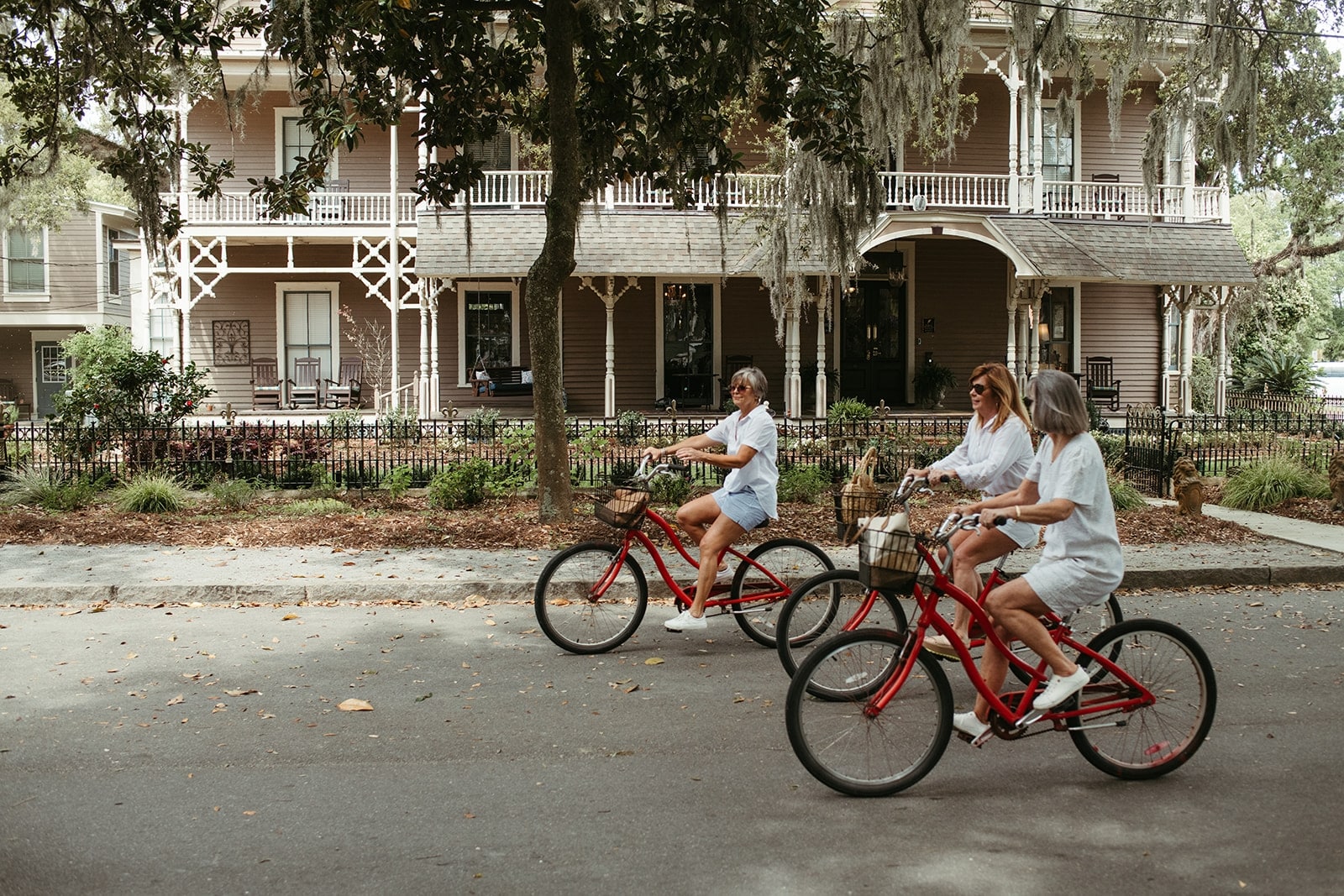 Bikes at the Williams House