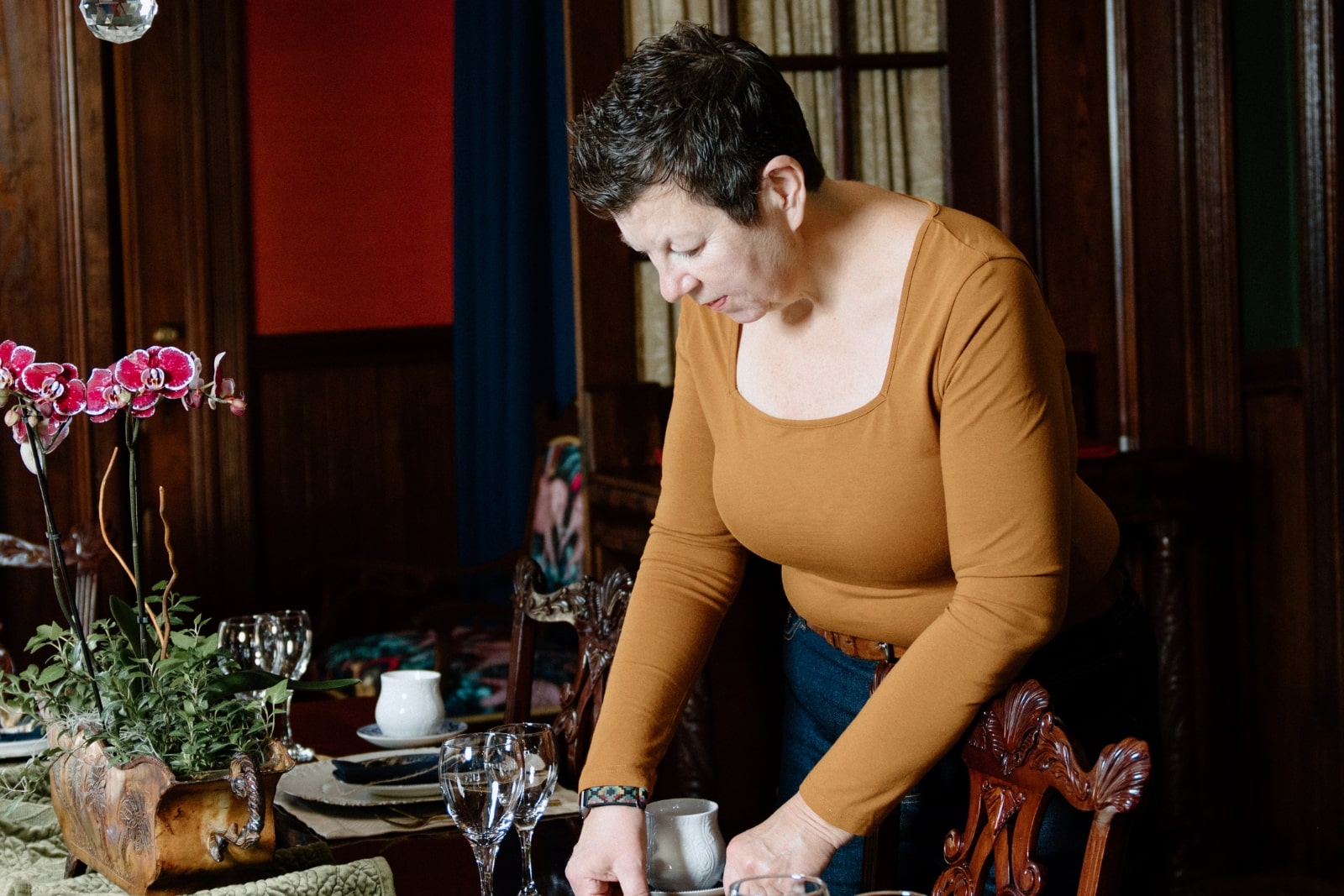 Veronica in Dining Room